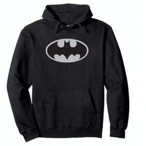 Batman Logo Pullover Hoodie Size XL NWOT